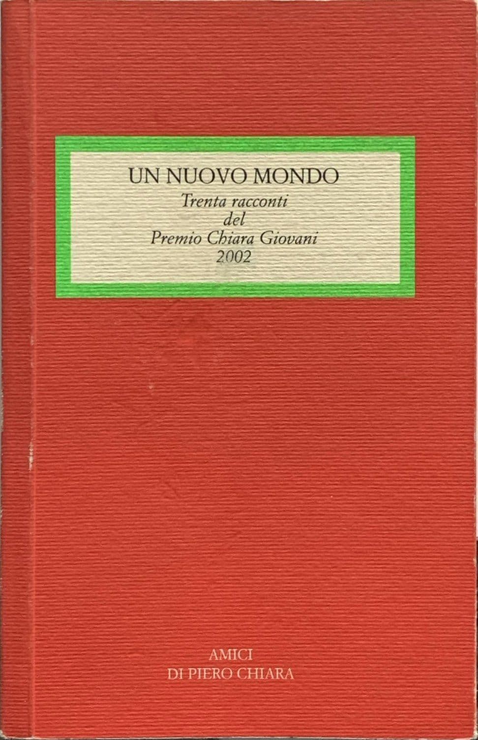 Un nuovo mondo