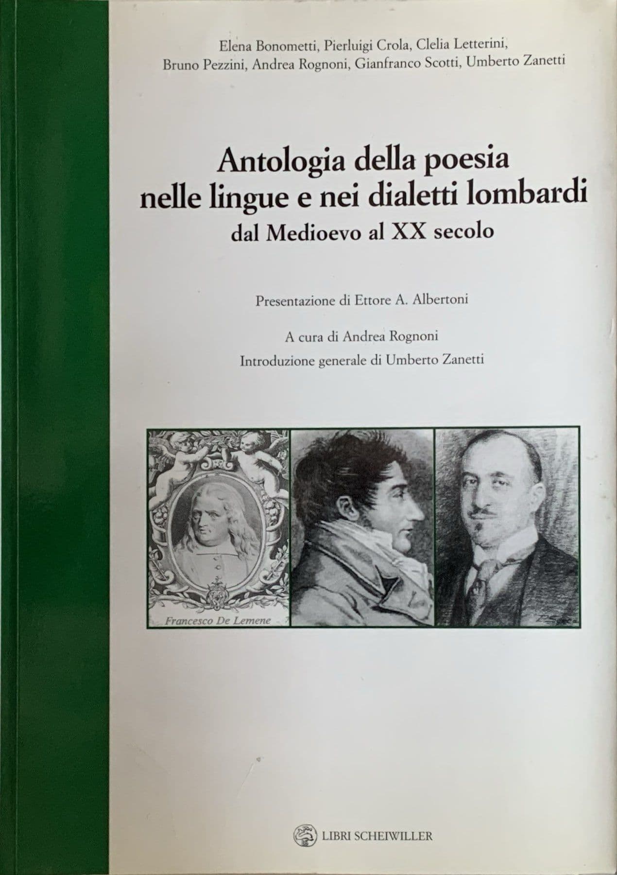 Antologia della poesia nelle lingue e nei dialetti lombardi