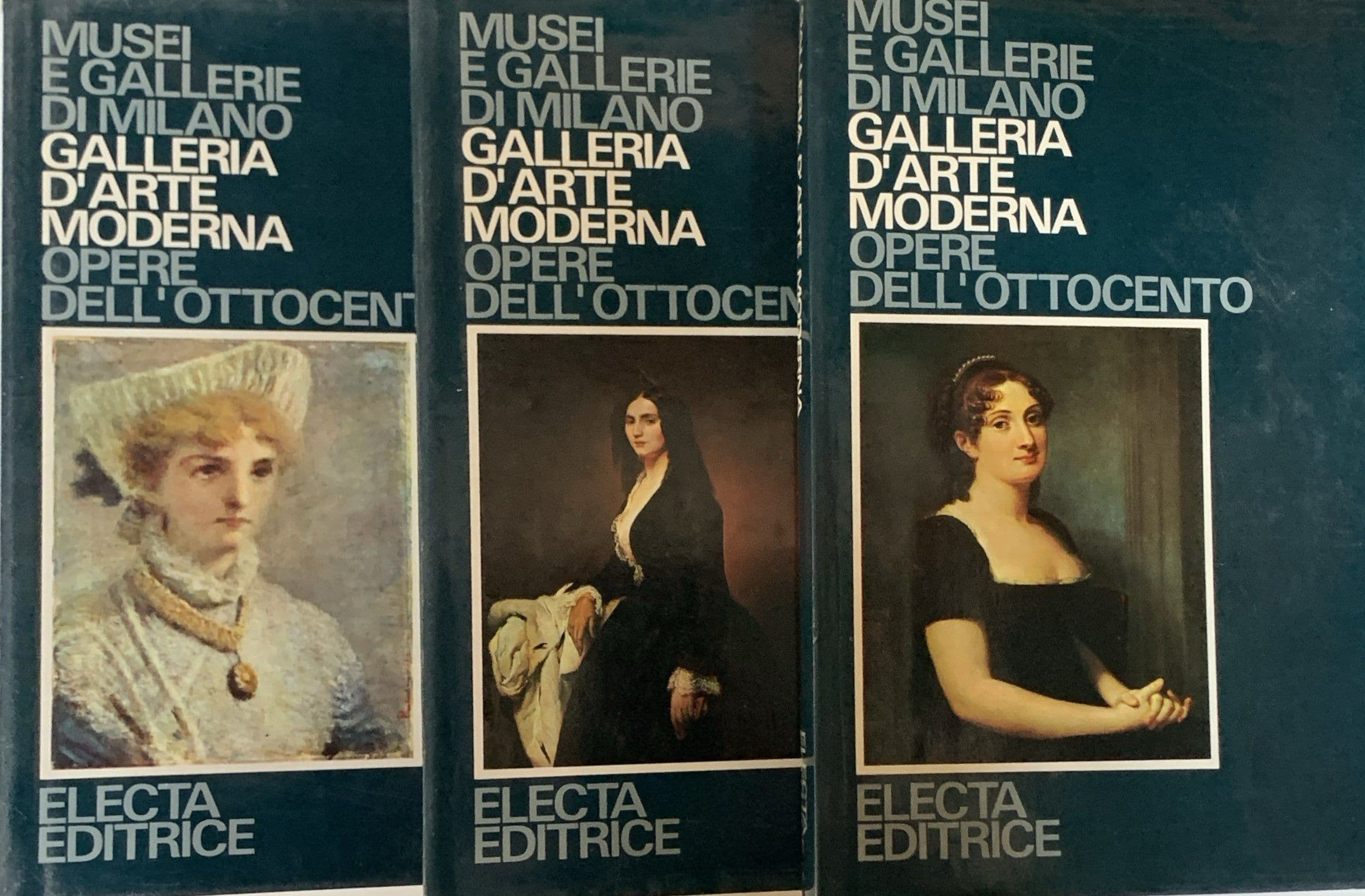 Galleria d'Arte moderna Opere dell'Ottocento 3 volumi