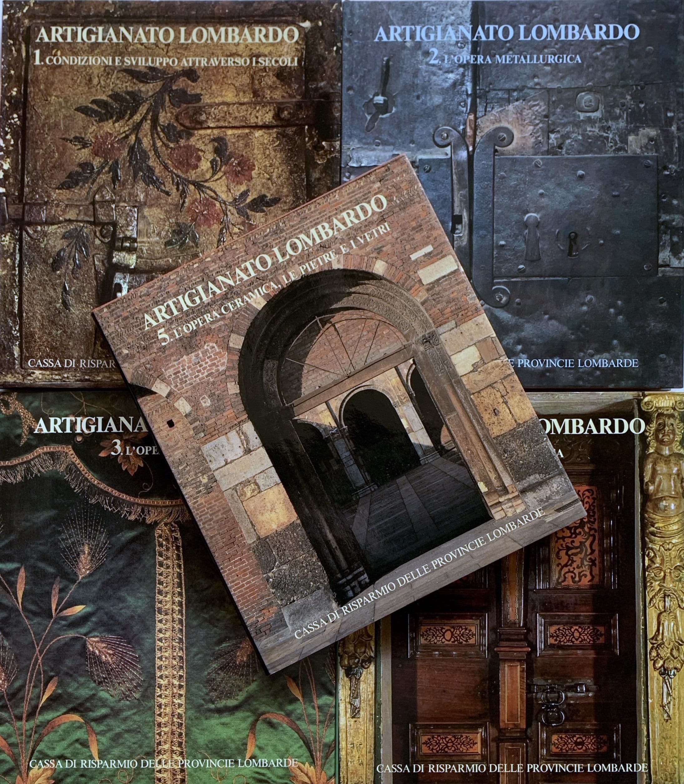 Artigianato lombardo 5 volumi