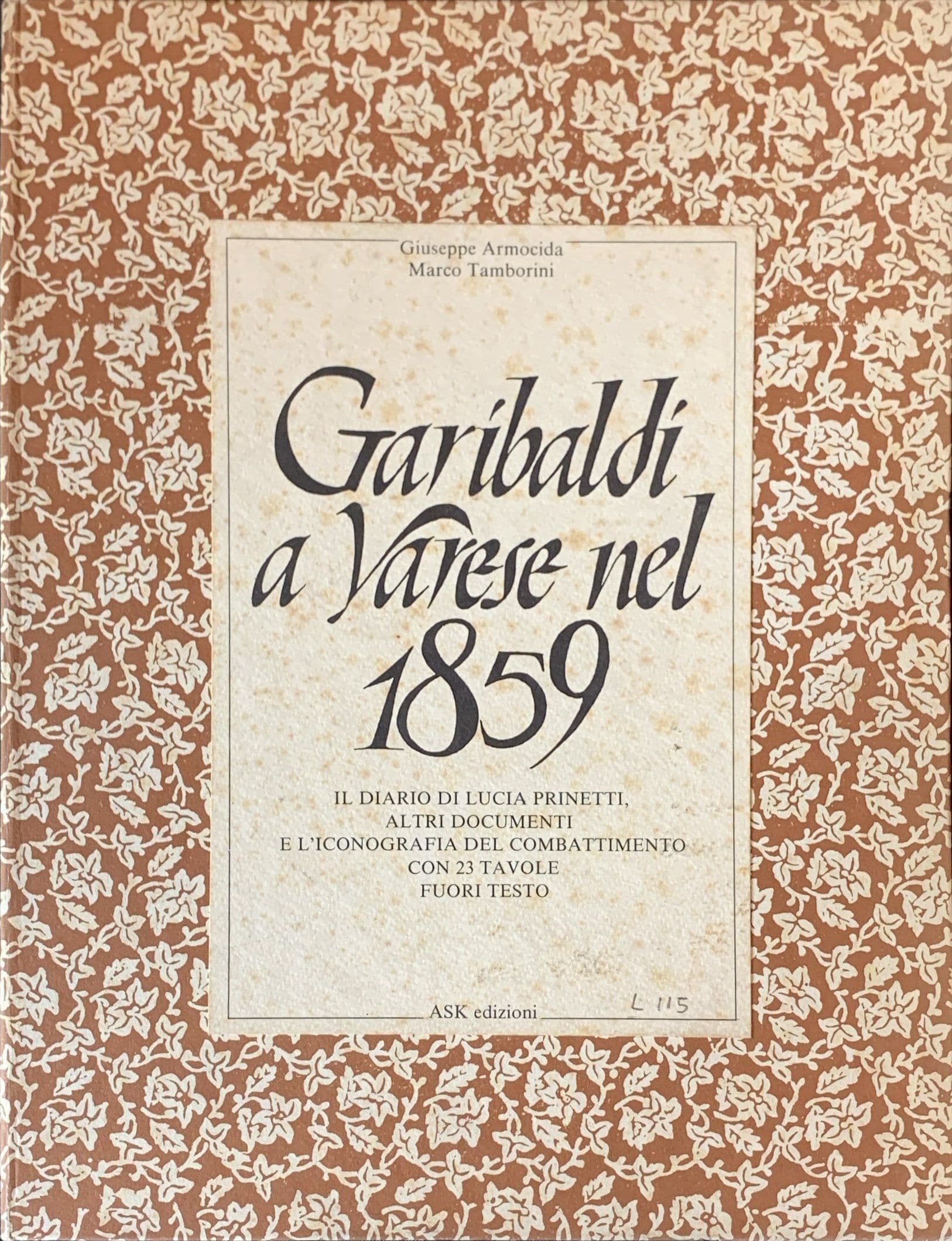 Garibaldi a Varese nel 1859