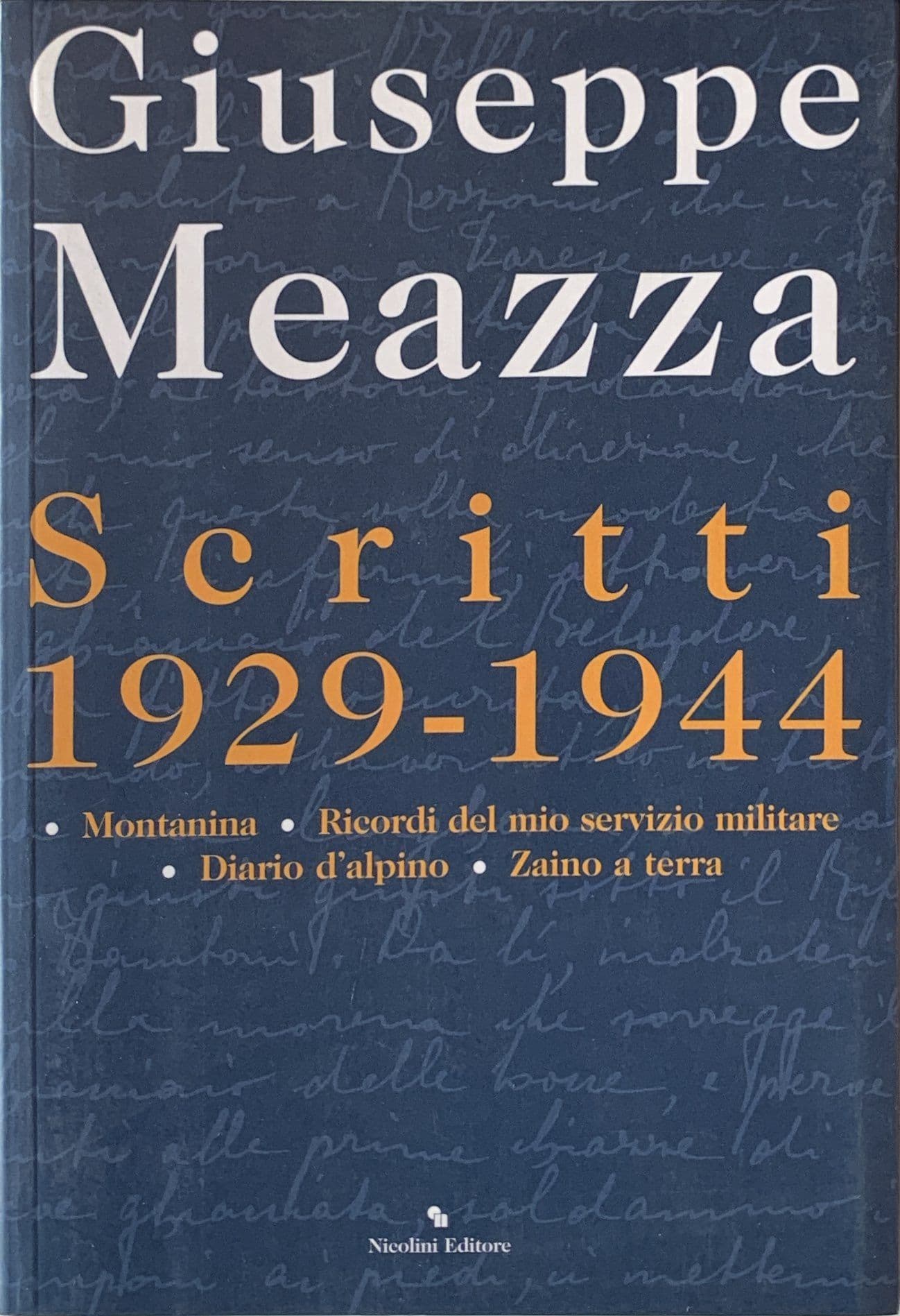 Scritti 1929-1944