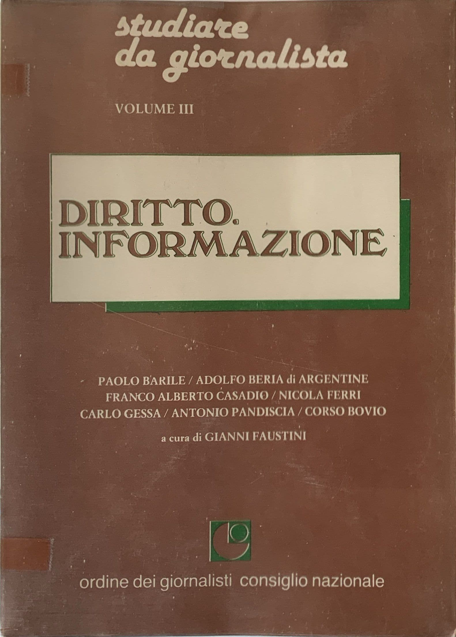 Diritto, informazione III