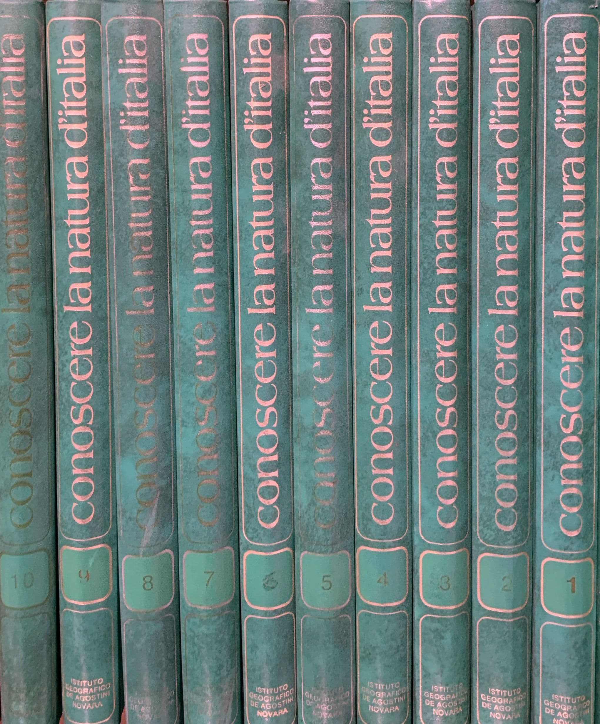 Conoscere la natura d'Italia 10 volumi
