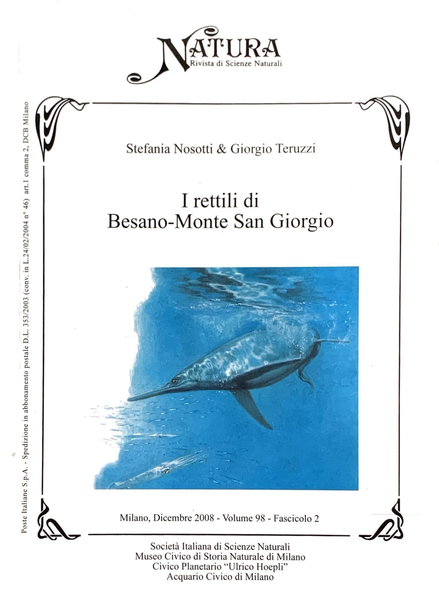 I rettili di Besano-Monte San Giorgio