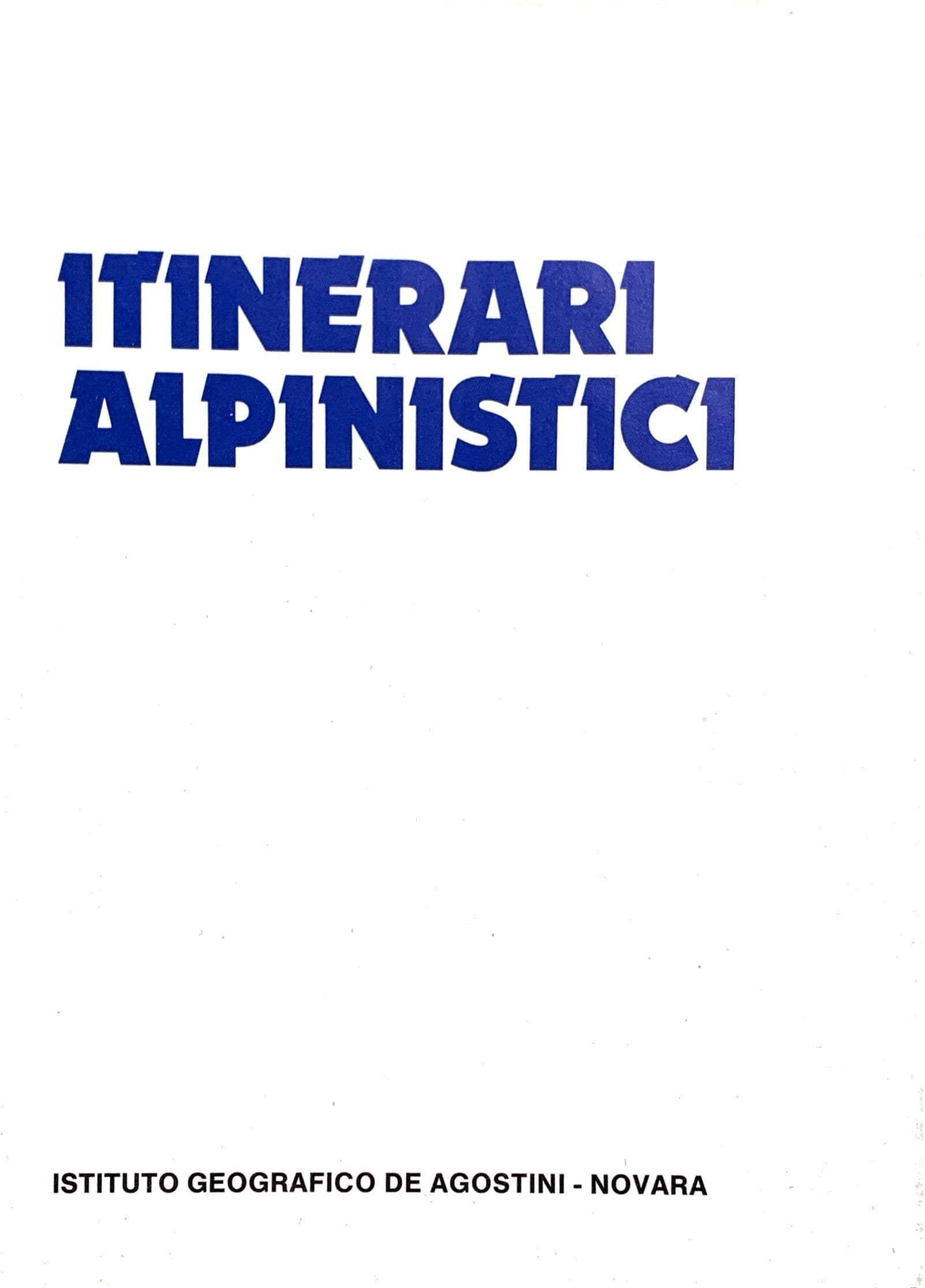 Itinerari alpinistici