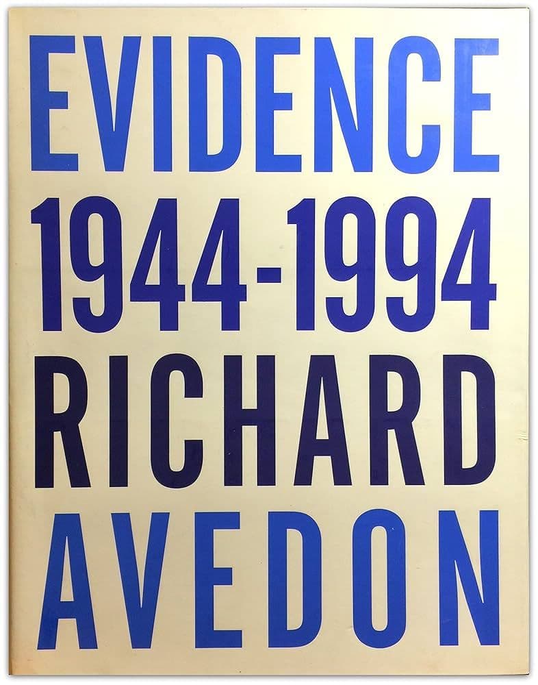 Evidence 1944-1994 Richard Avedon