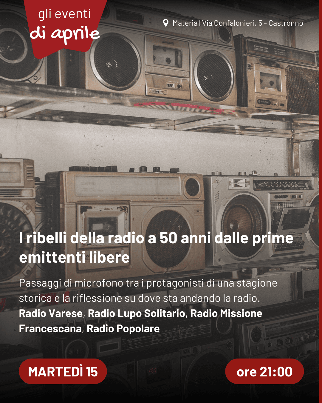 I ribelli della radio a 50 anni dalle prime emittenti libere