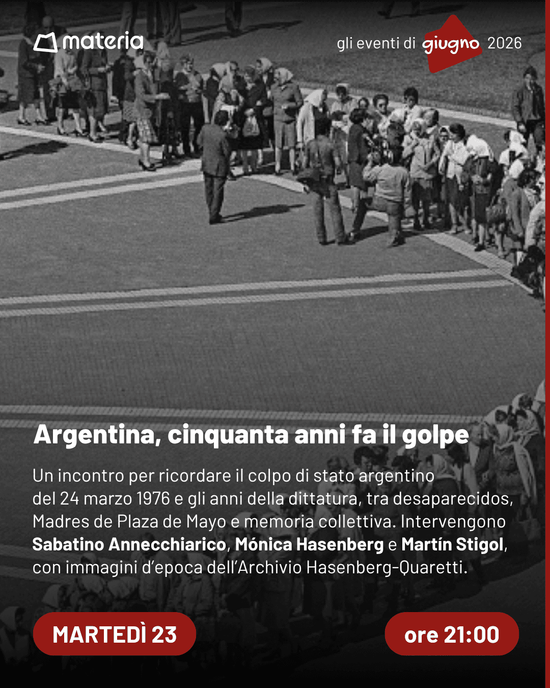 Argentina, cinquant’anni fa il golpe