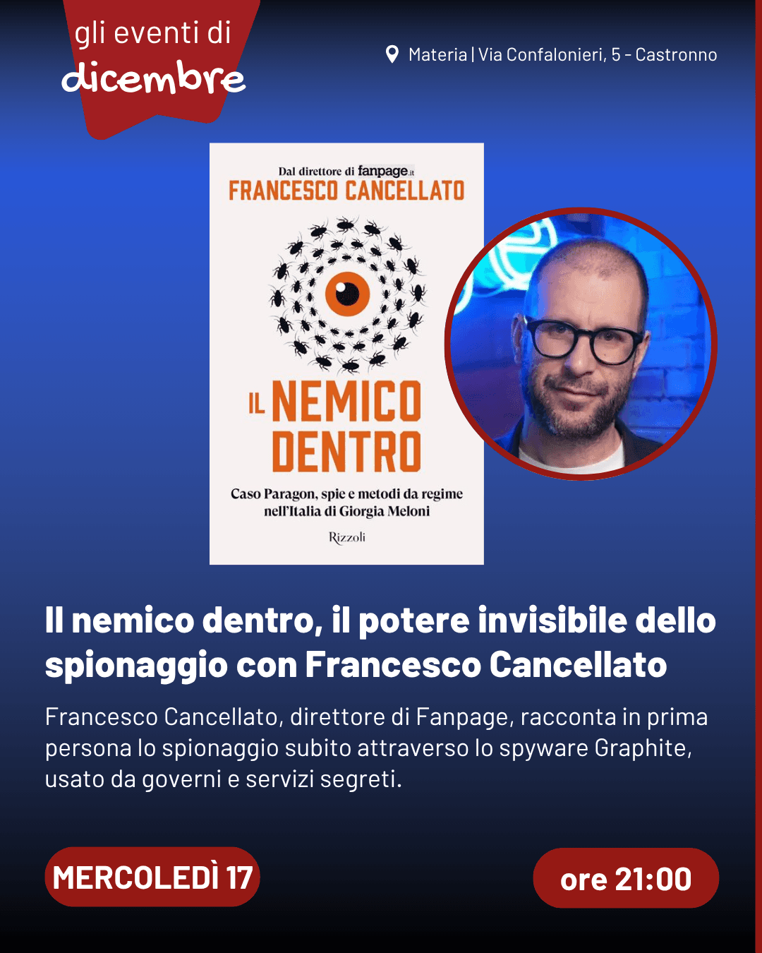 Francesco Cancellato - Il nemico Dentro