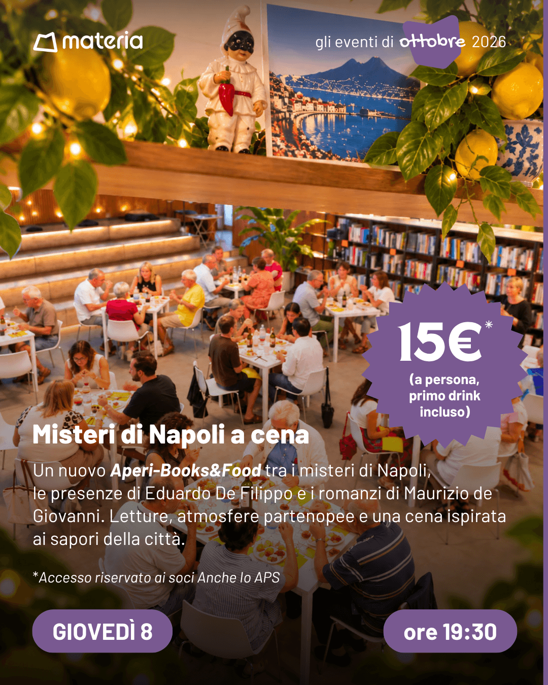 Misteri di Napoli a cena