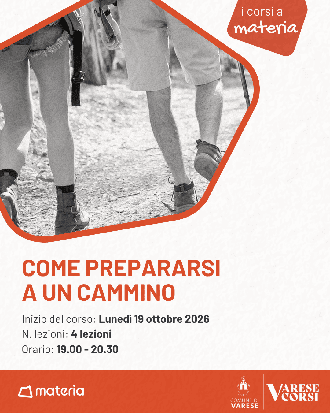 Corso - Come prepararsi ad un cammino: consigli e pratica 2026