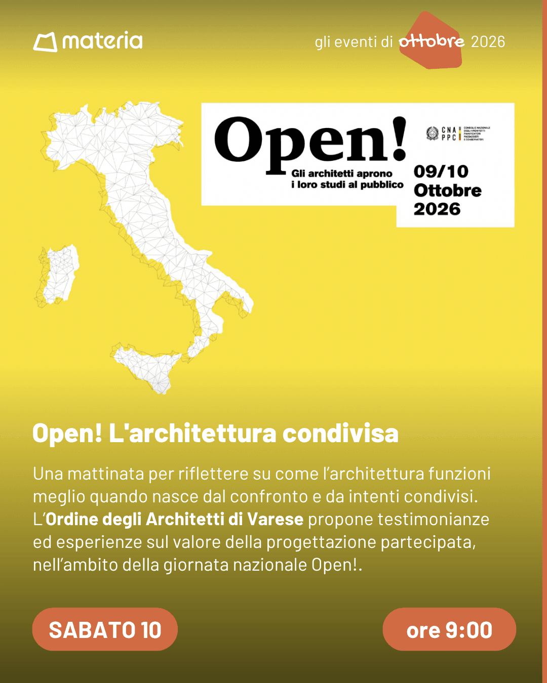 Open! L'architettura condivisa