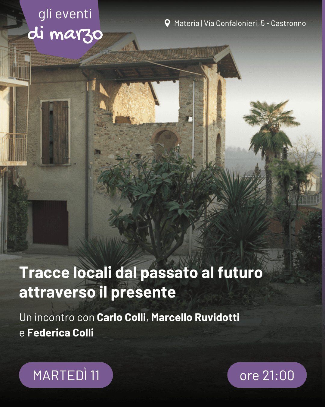 Carlo Colli, Marcello Ruvidotti e Federica Colli