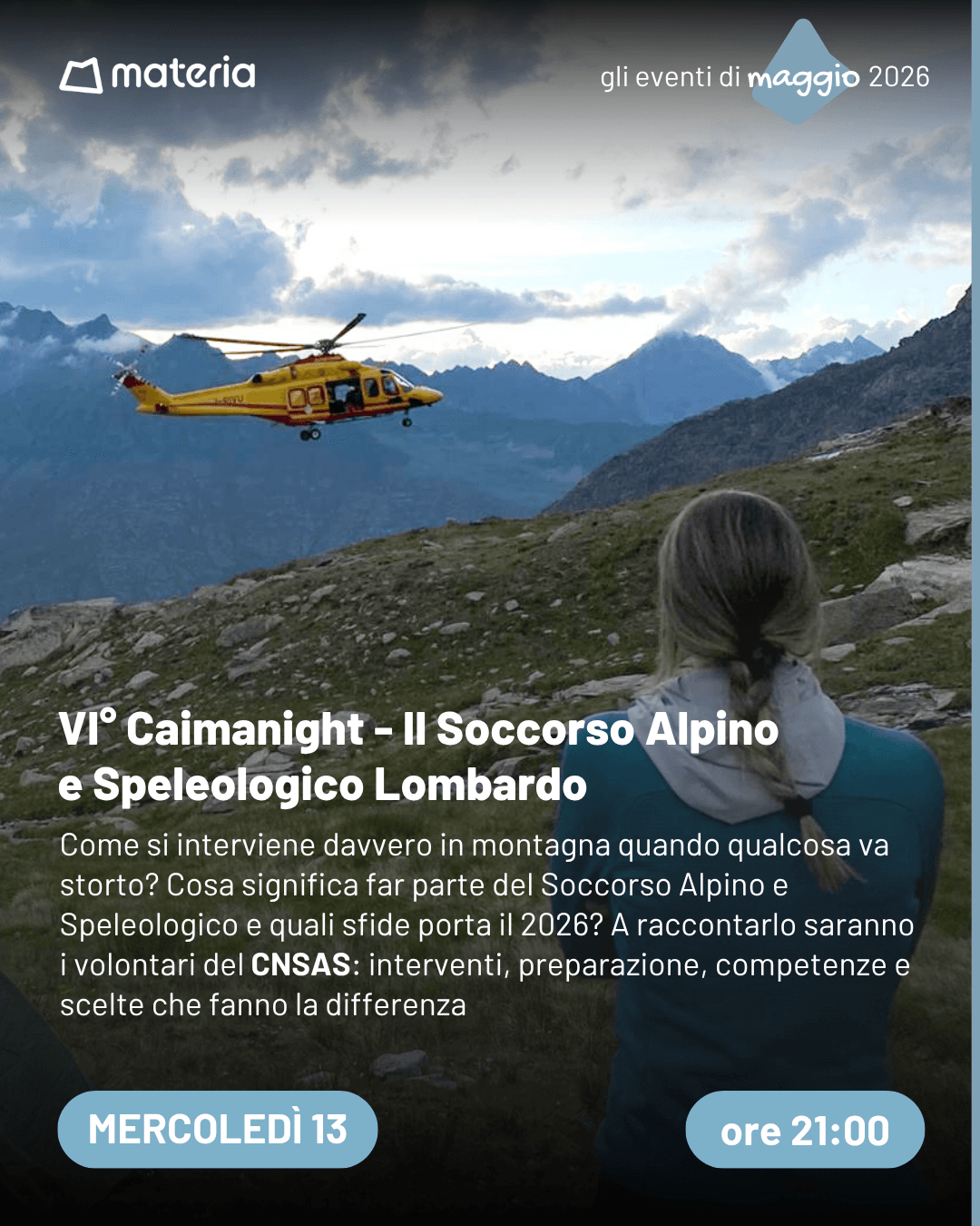 VI° Caimanight - Il Soccorso Alpino e Speleologico Lombardo