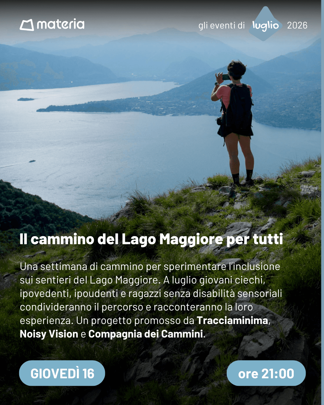 Il cammino del Lago Maggiore per tutti