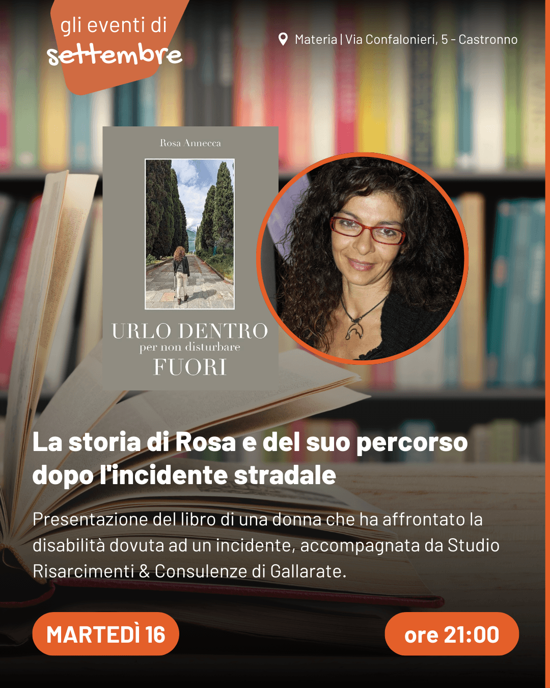Urlo dentro per non disturbare fuori