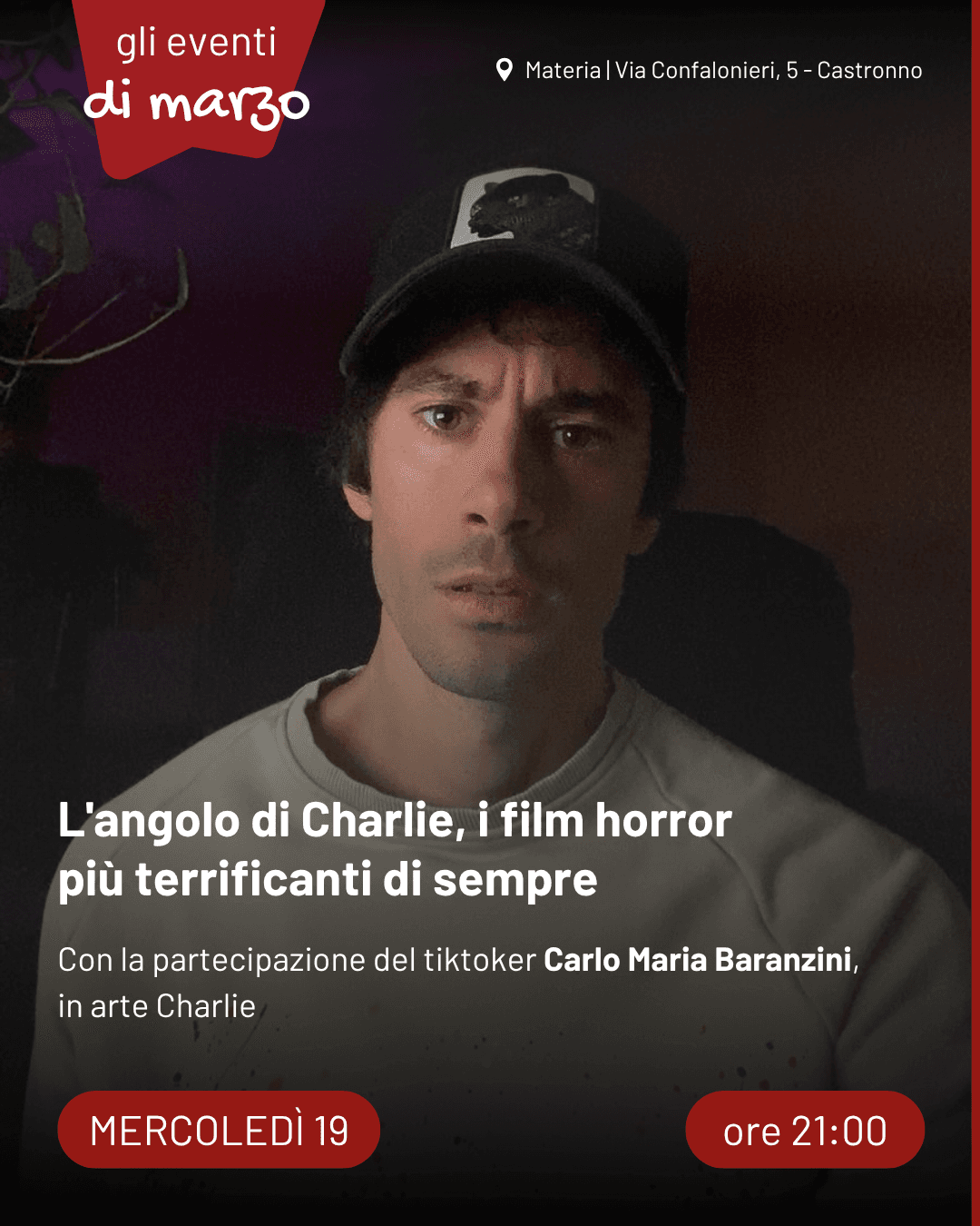 film horror con Carlo Maria Baranzini