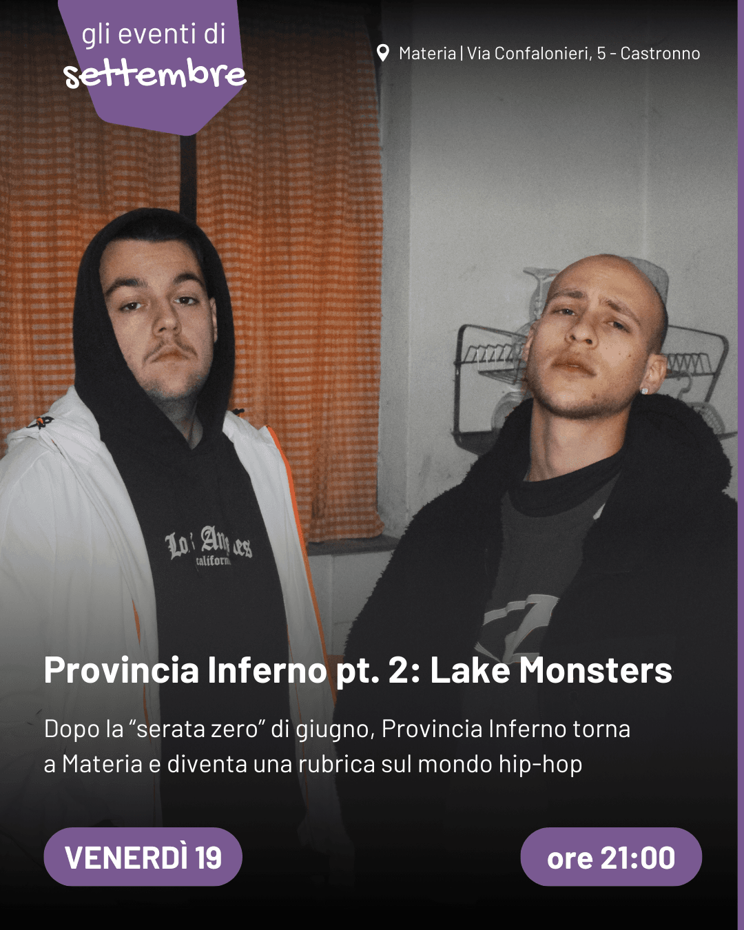 provincia inferno parte 2: Lake Monsters