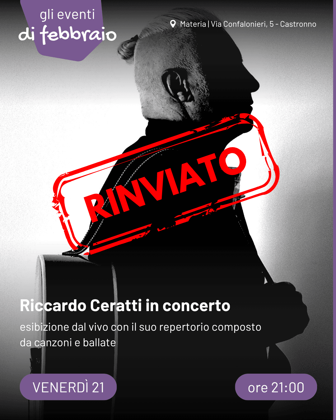 Riccardo Ceratti in concerto