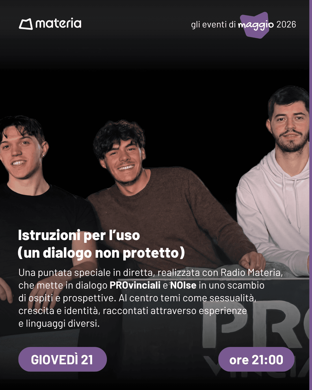PROvinciali e NOIse