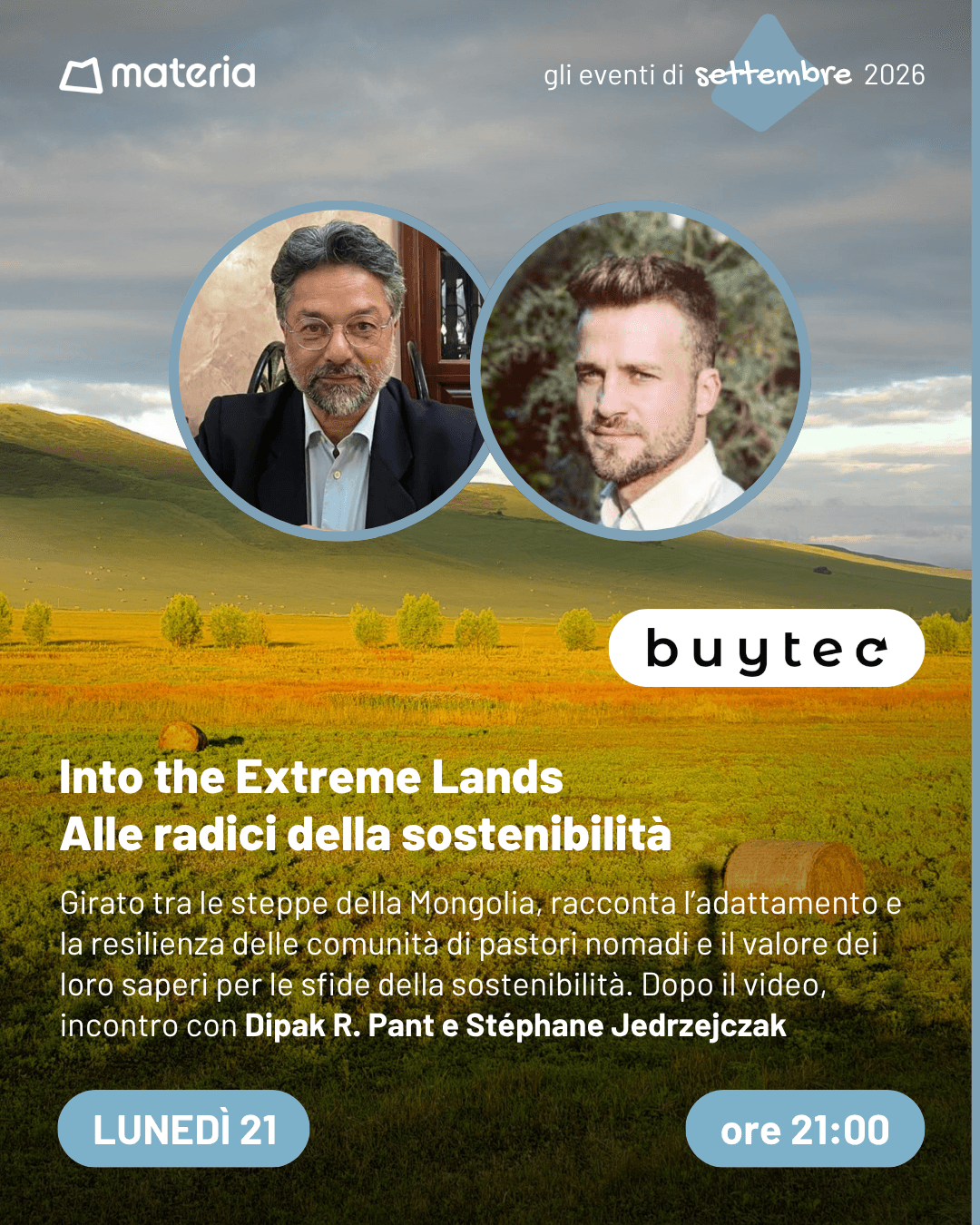 Into the Extreme Lands Alle radici della sostenibilità