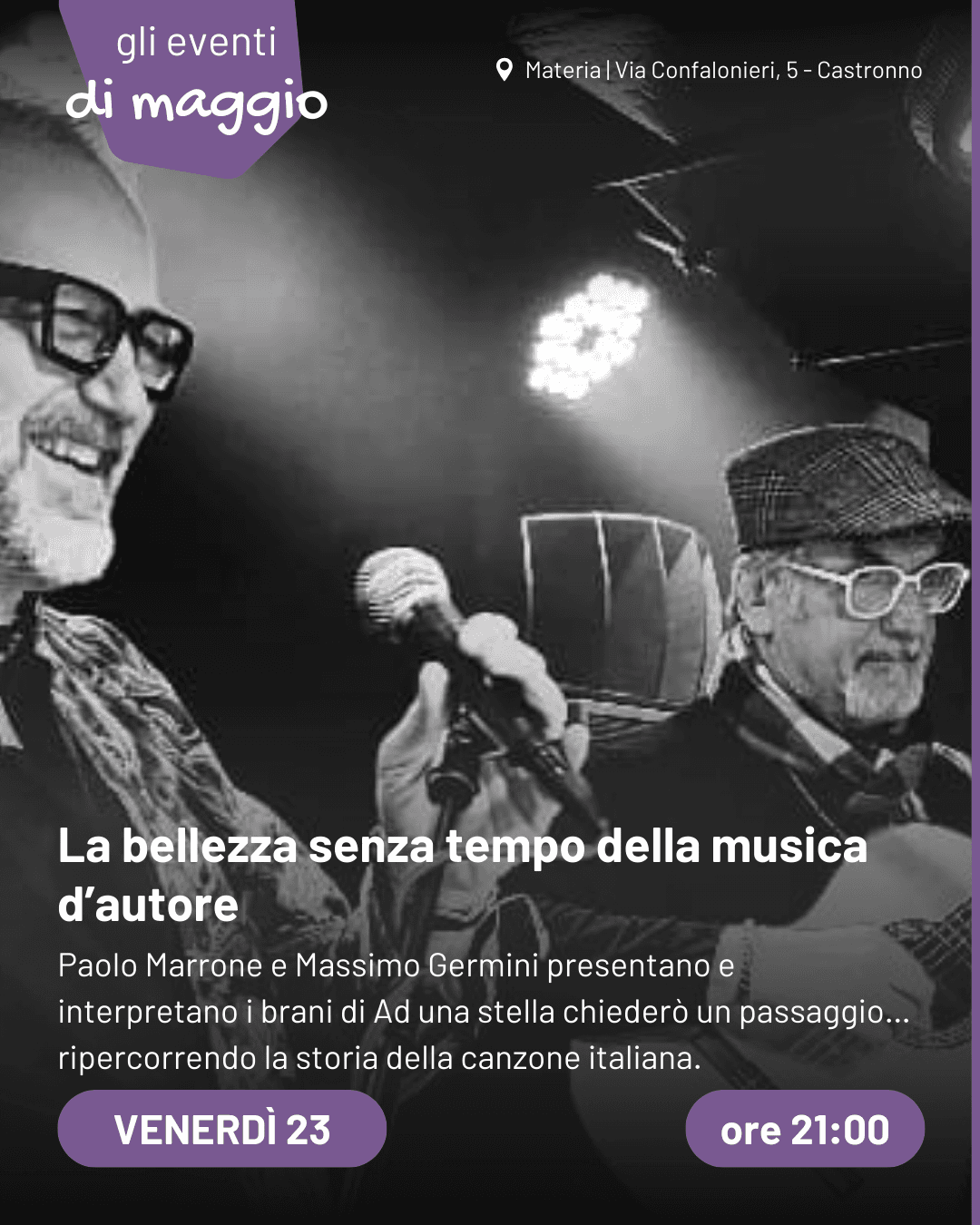 Paolo Marrone e Massimo Germini 