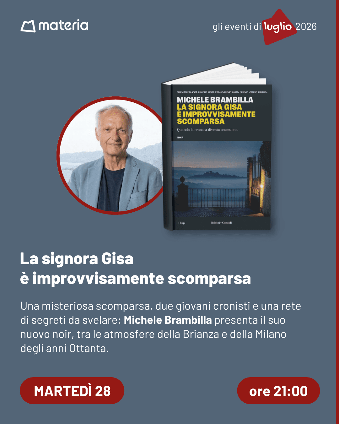 La signora Gisa è improvvisamente scomparsa - Michele Brambilla