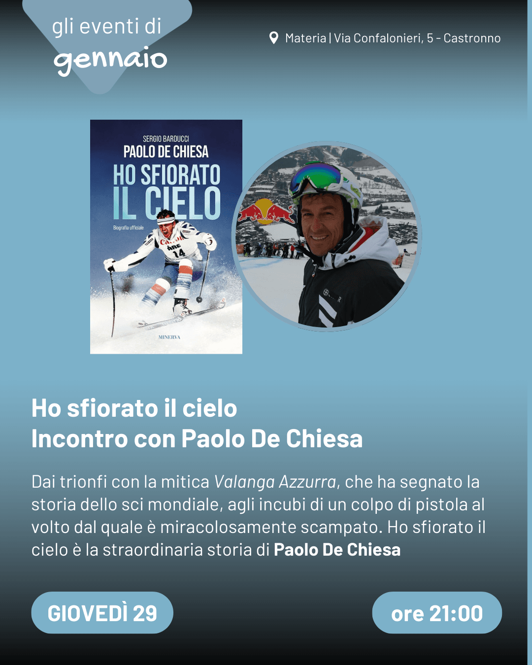 Ho sfiorato il cielo - Paolo De Chiesa