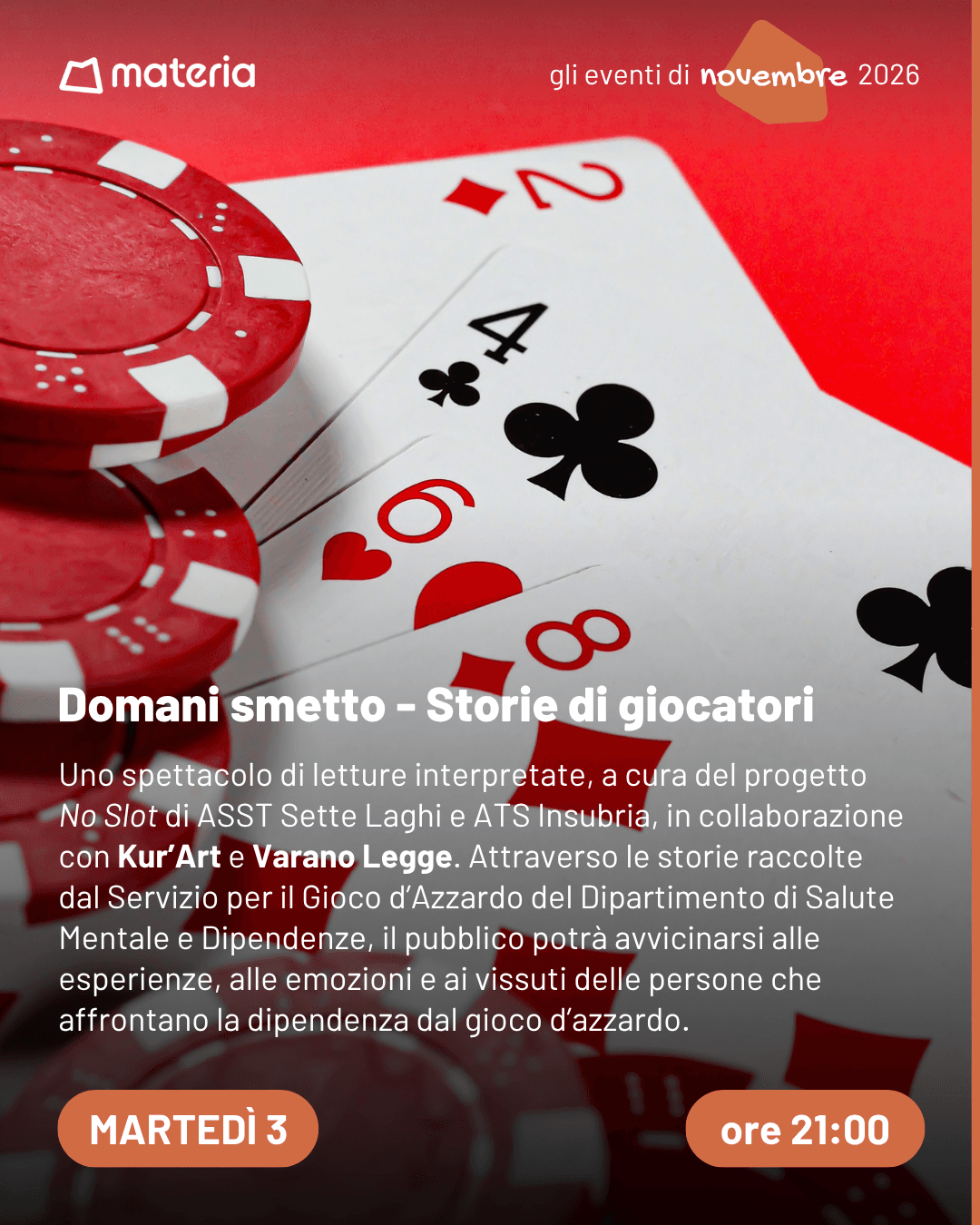 Domani smetto. Storie di giocatori