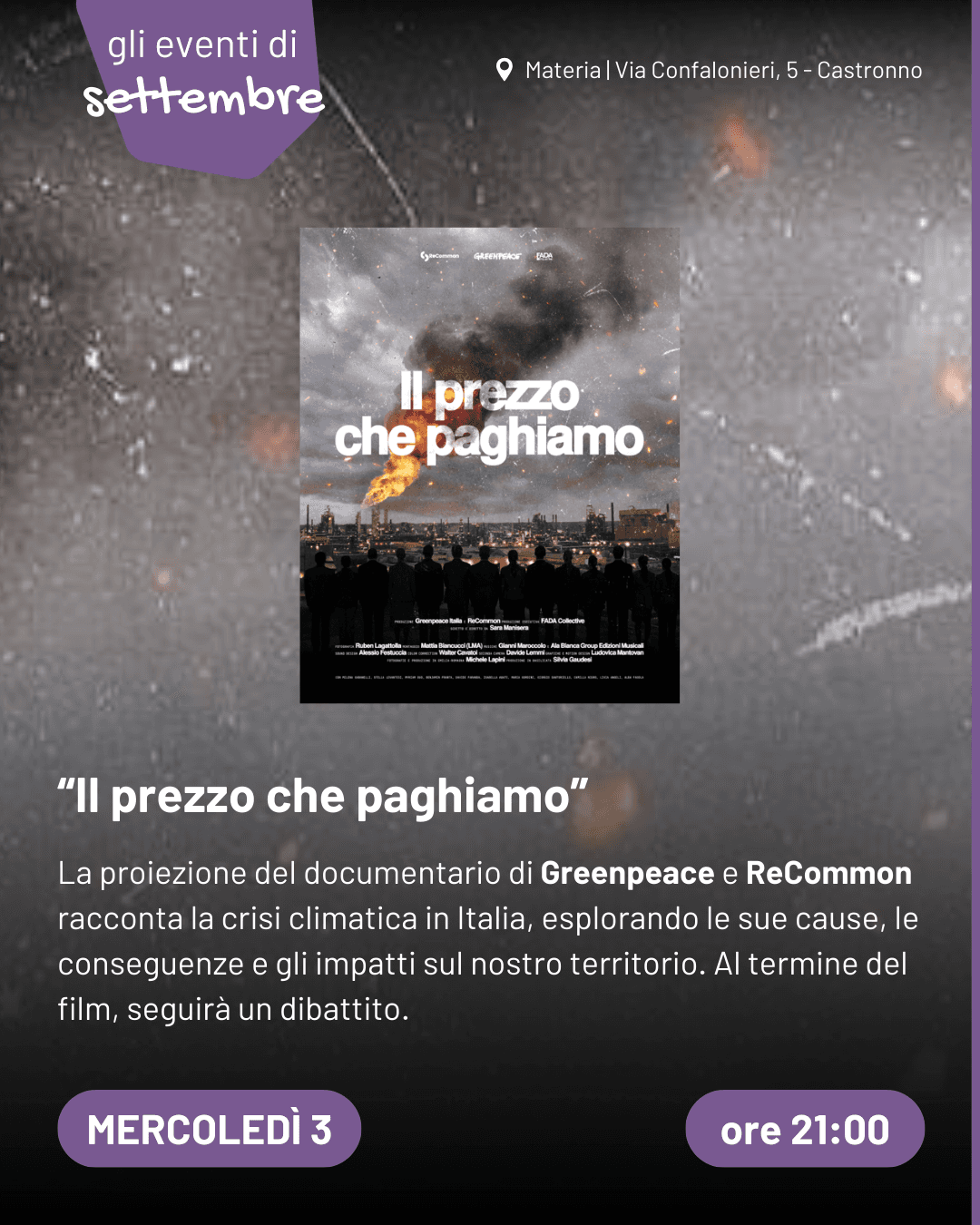 Il prezzo che paghiamo