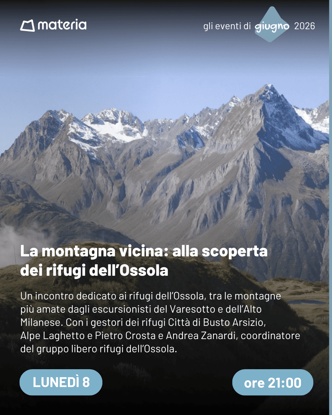 La montagna vicina: alla scoperta dei rifugi dell’Ossola