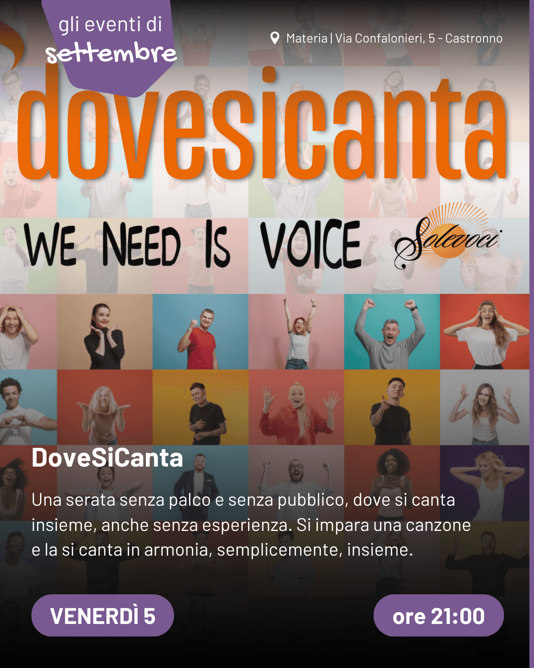 dove si canta