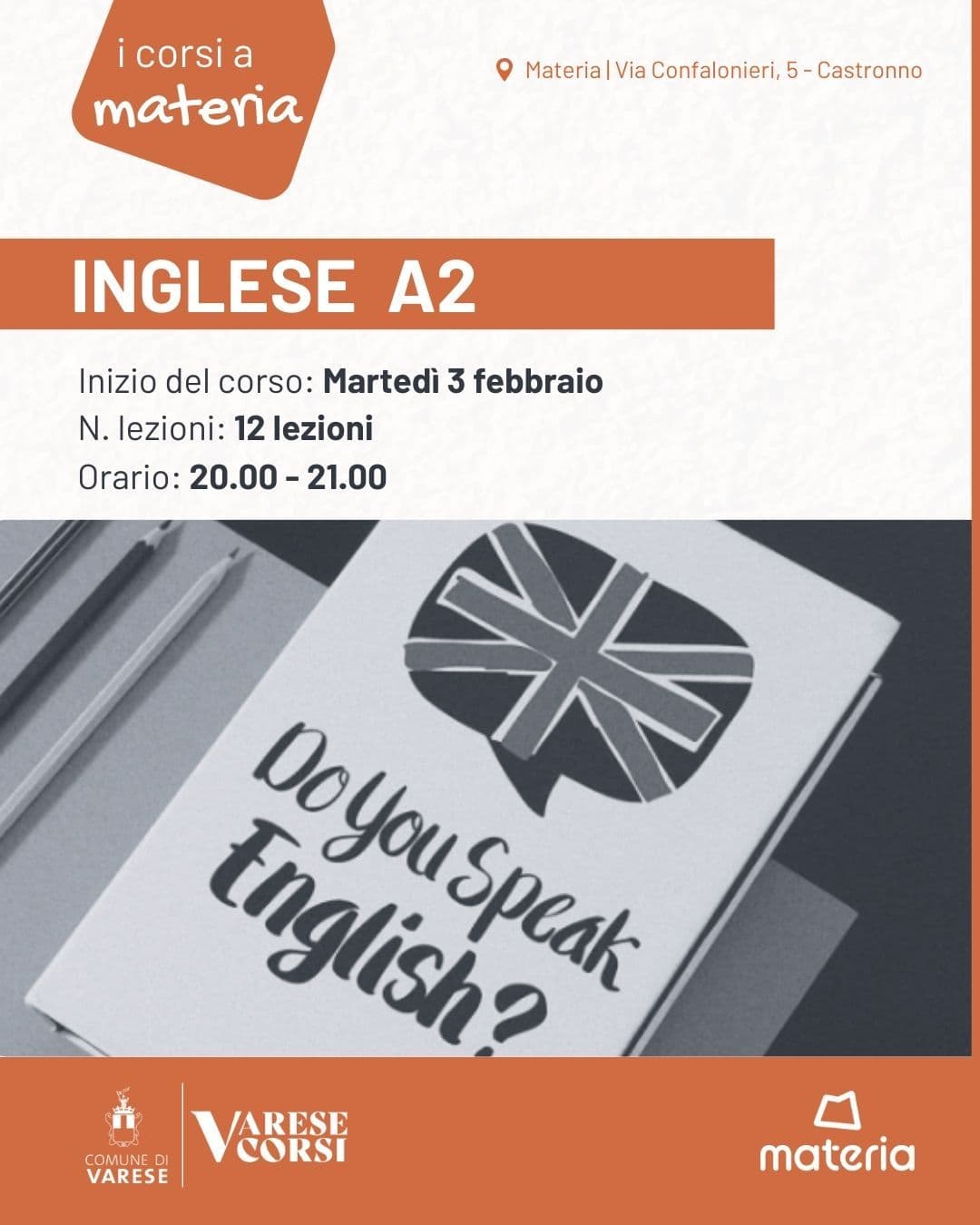 Inglese pre-intermedio A2