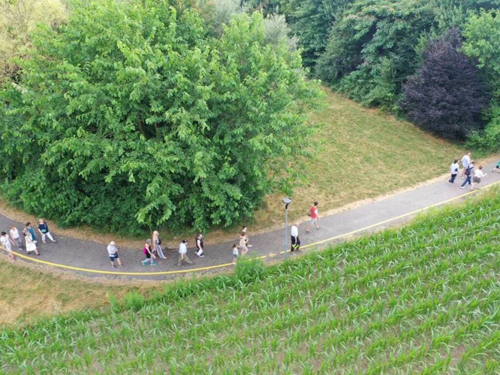 Giro ad anello a nord ovest di Sant’Alessandro: quarto mercoledì di cammino a Materia