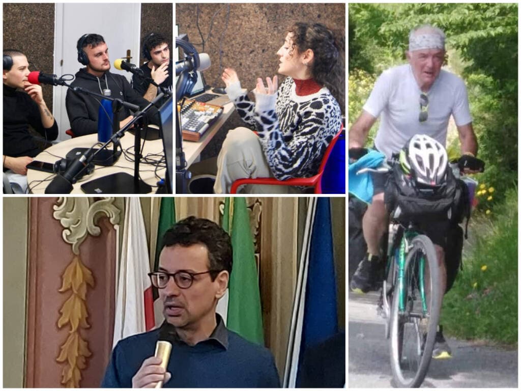 L’impegno per l’infanzia, la memoria su due ruote e la passione musicale nel venerdì di Radio Materia