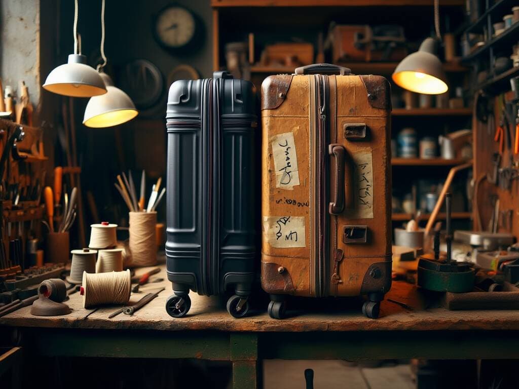 La valigia diventa hi-tech: dalla cantina del nonno alla stampa 3D