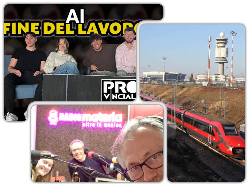 Dal fumetto ai treni, fino a Roma. Tre nuovi appuntamenti nel martedì di Radio Materia