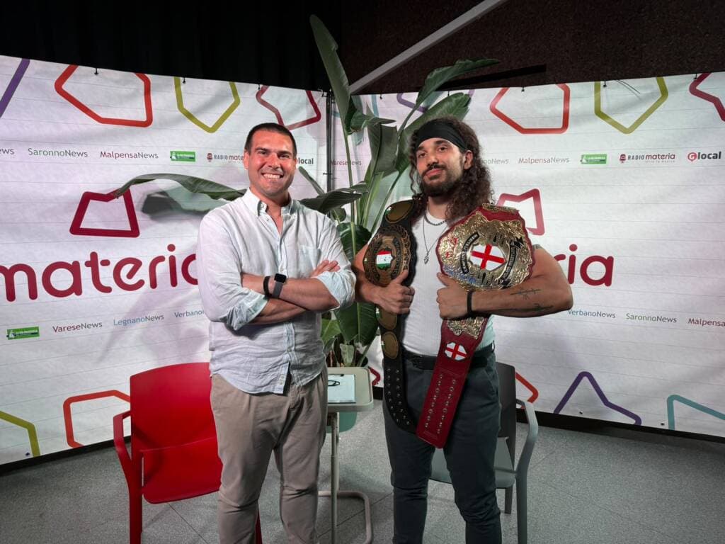 Il campione della Milano Wrestling è di Oggiona con Santo Stefano: Conte McStevenson a “La Materia del Giorno”