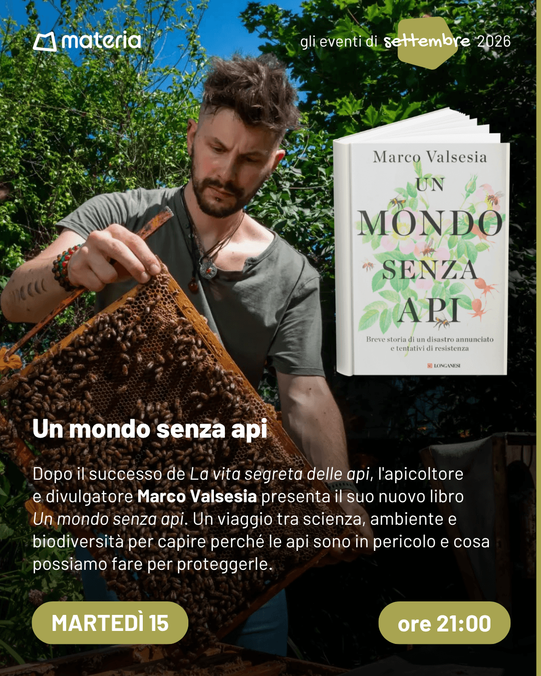 Un mondo senza api