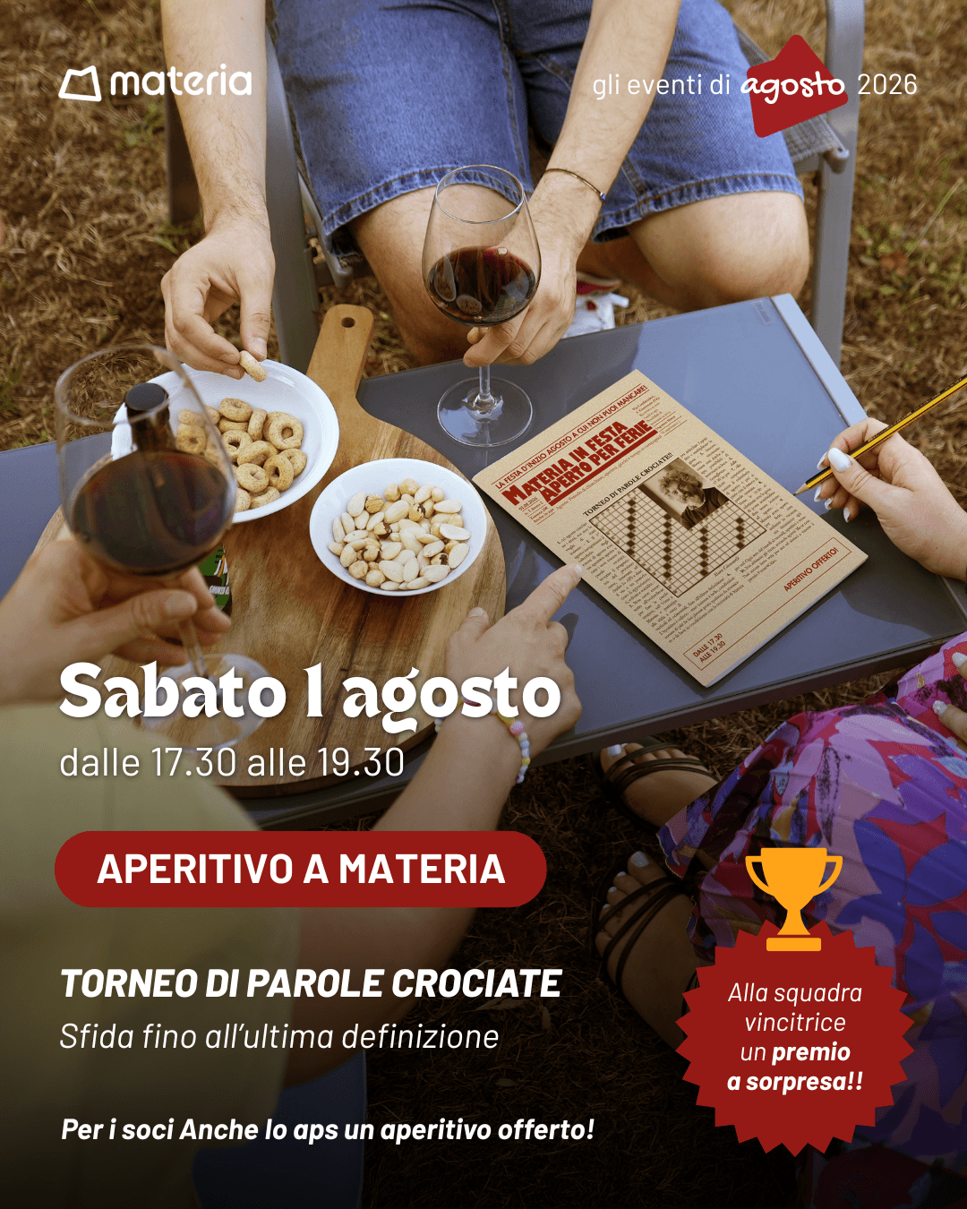 Aperitivo a Materia