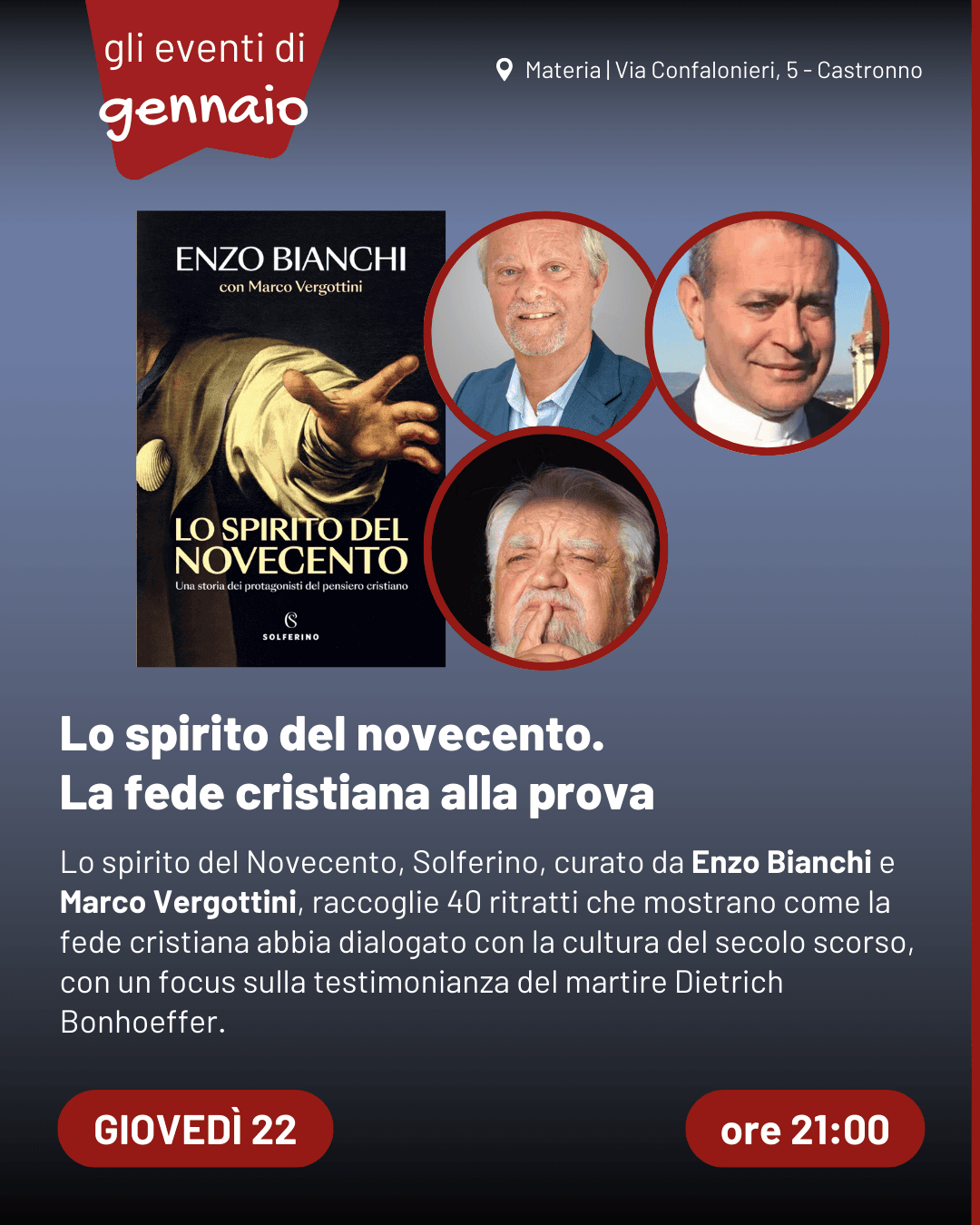 Lo spirito del Novecento