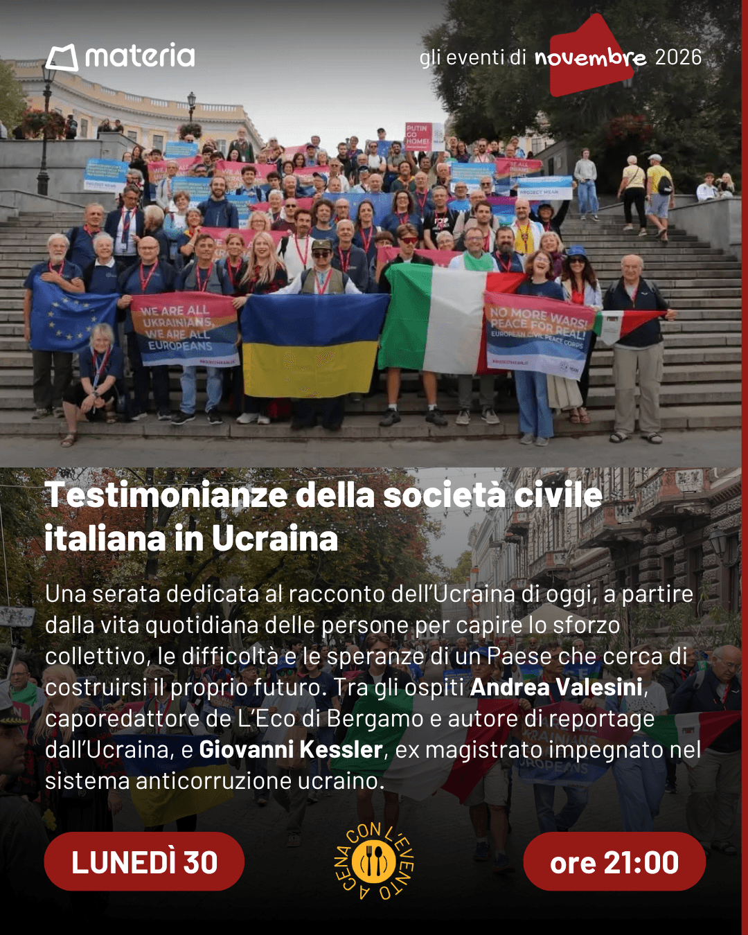 Testimonianze della società civile italiana in Ucraina