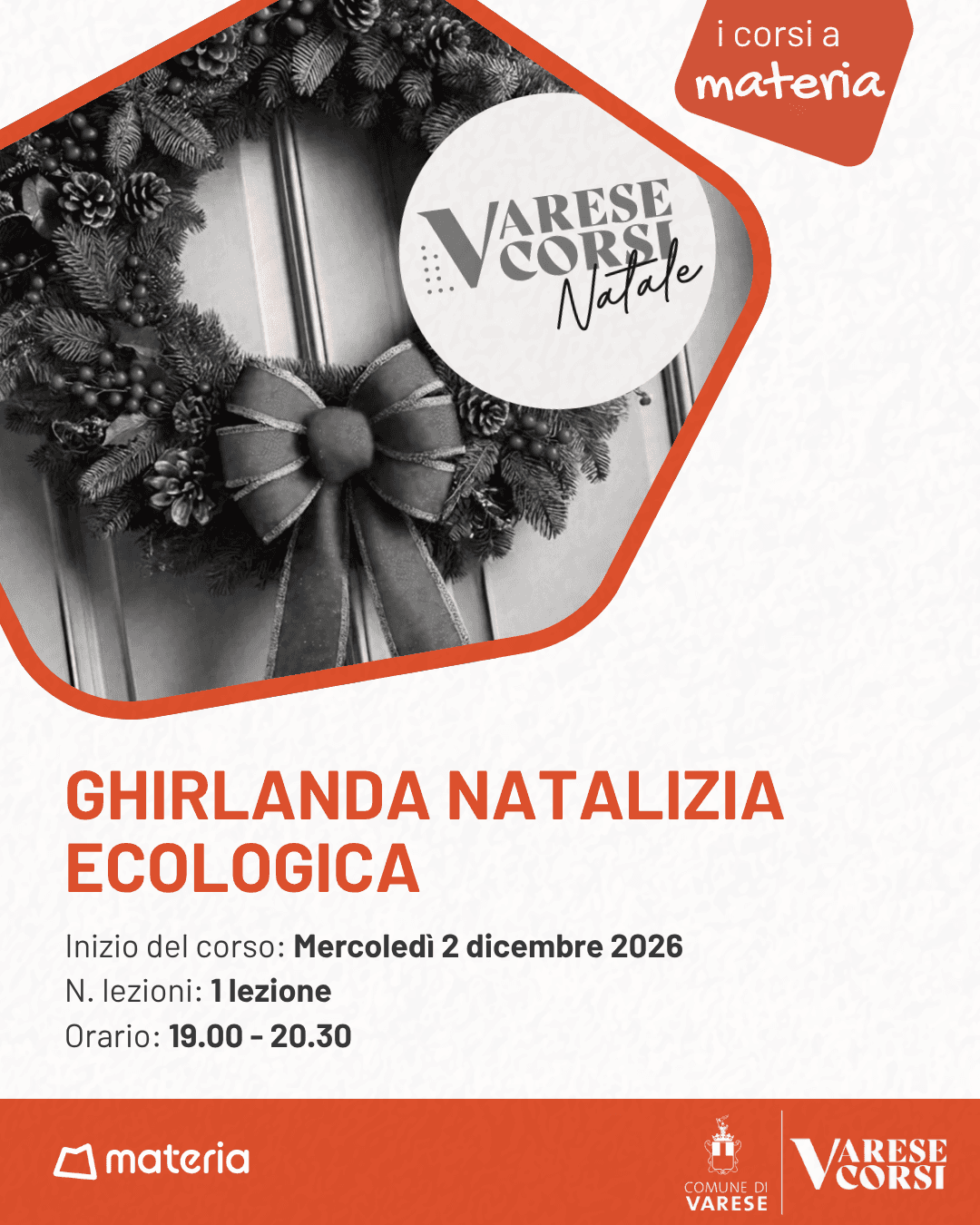Corso - Ghirlanda Natalizia ecologica 2026